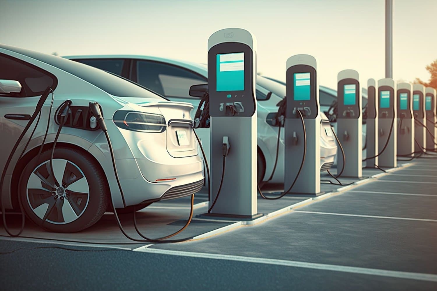 Electric vehicle charging station